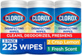 Value Pack, Cleaning Wipes, 75 Count Each, Pack of 3 (Package May Vary)