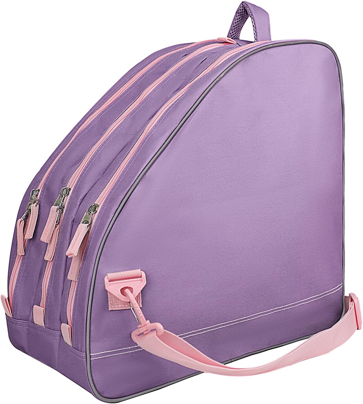 Ice Skate Bag - Roller Skate Bag, Inline Skate Bag with Adjustable Shoulder Strap for Both Youth and Adults.