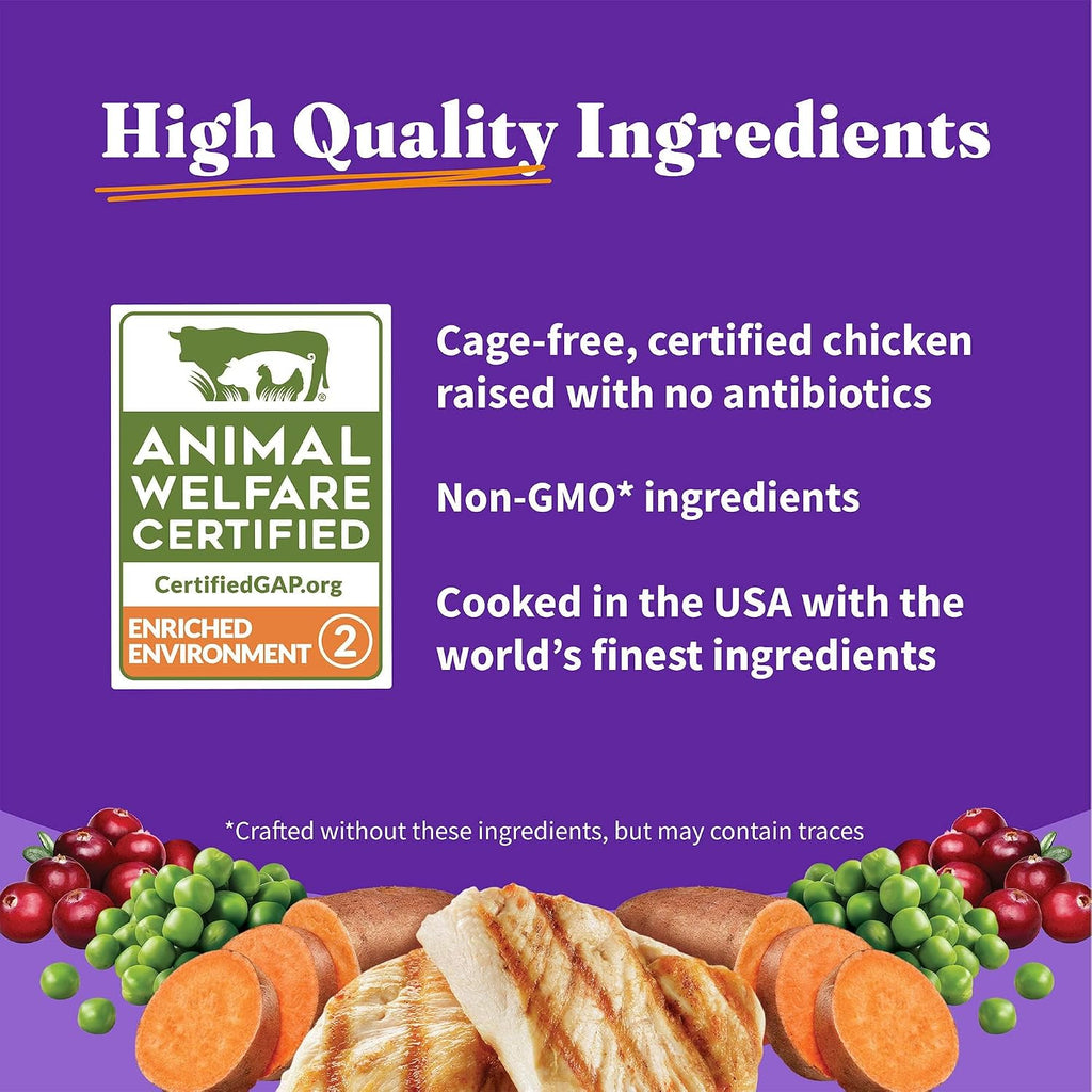 Holistic Indoor Dry Cat Food, Cage-Free Chicken Recipe, 3 lb
