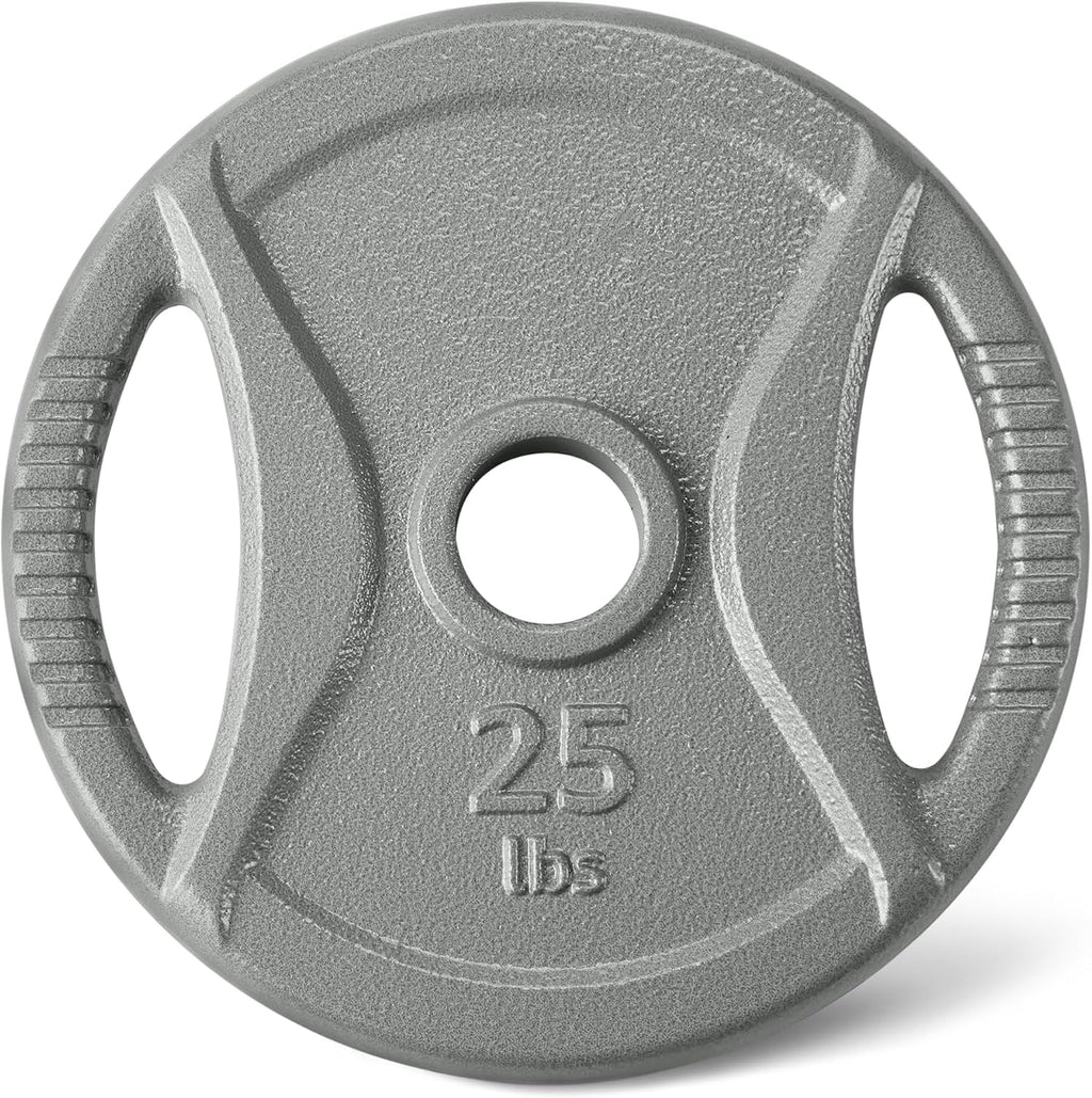 2-Inch Olympic Grip Weight Plates, Cast Iron
