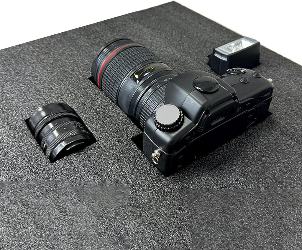 Pick and Pluck Foam Insert, 50x30x4 cm Cuttable Shockproof Foam Pad for Tool Box, Camera Case, and Fragile Item Storage