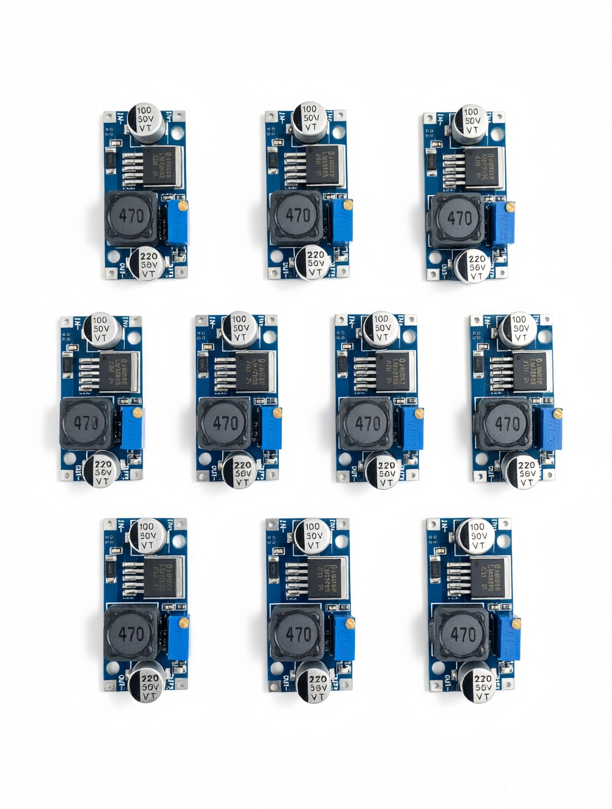 10 PCS LM2596S LED Constant Current & Constant Voltage Driver Power Supply Module