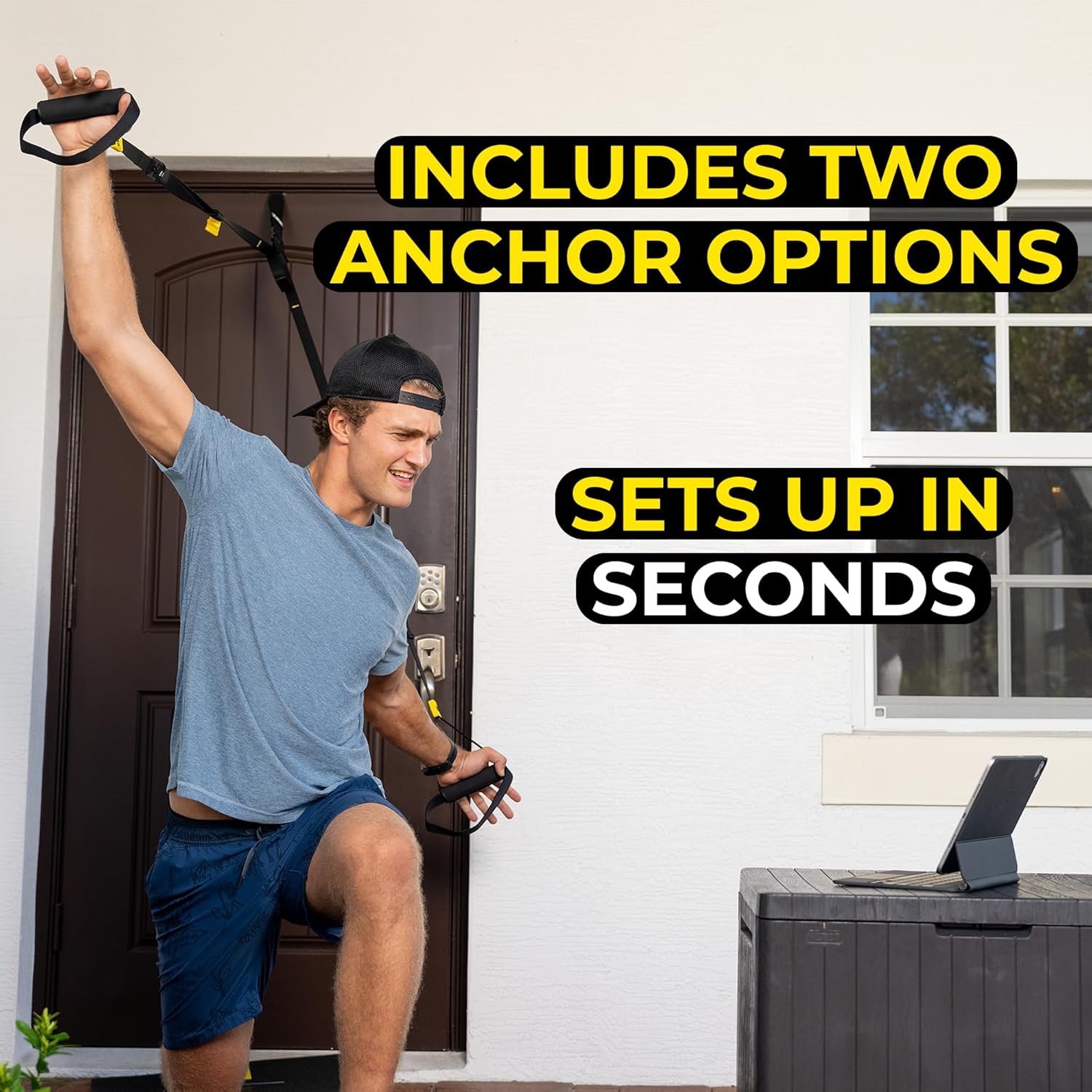 GO Suspension Trainer, At Home, Portable Gym Workout