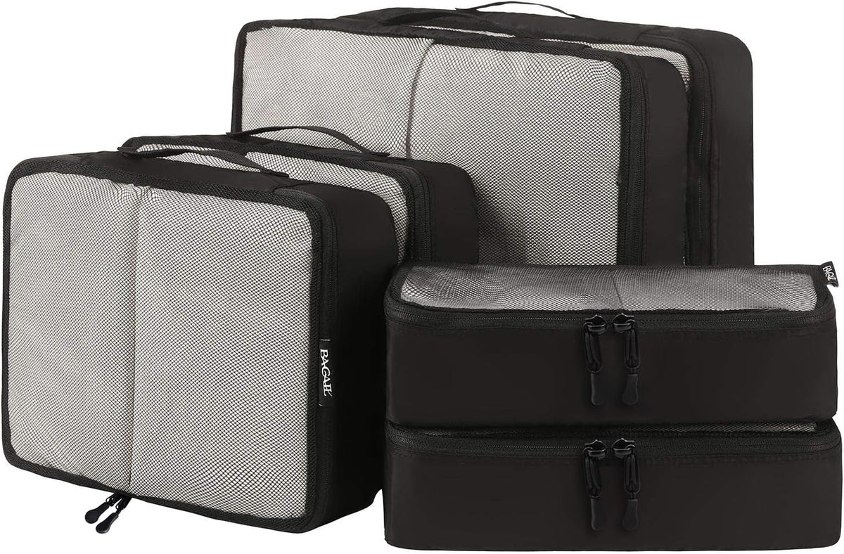 6 Set Packing Cubes,Travel Luggage Packing Organizers