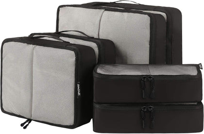 6 Set Packing Cubes,Travel Luggage Packing Organizers