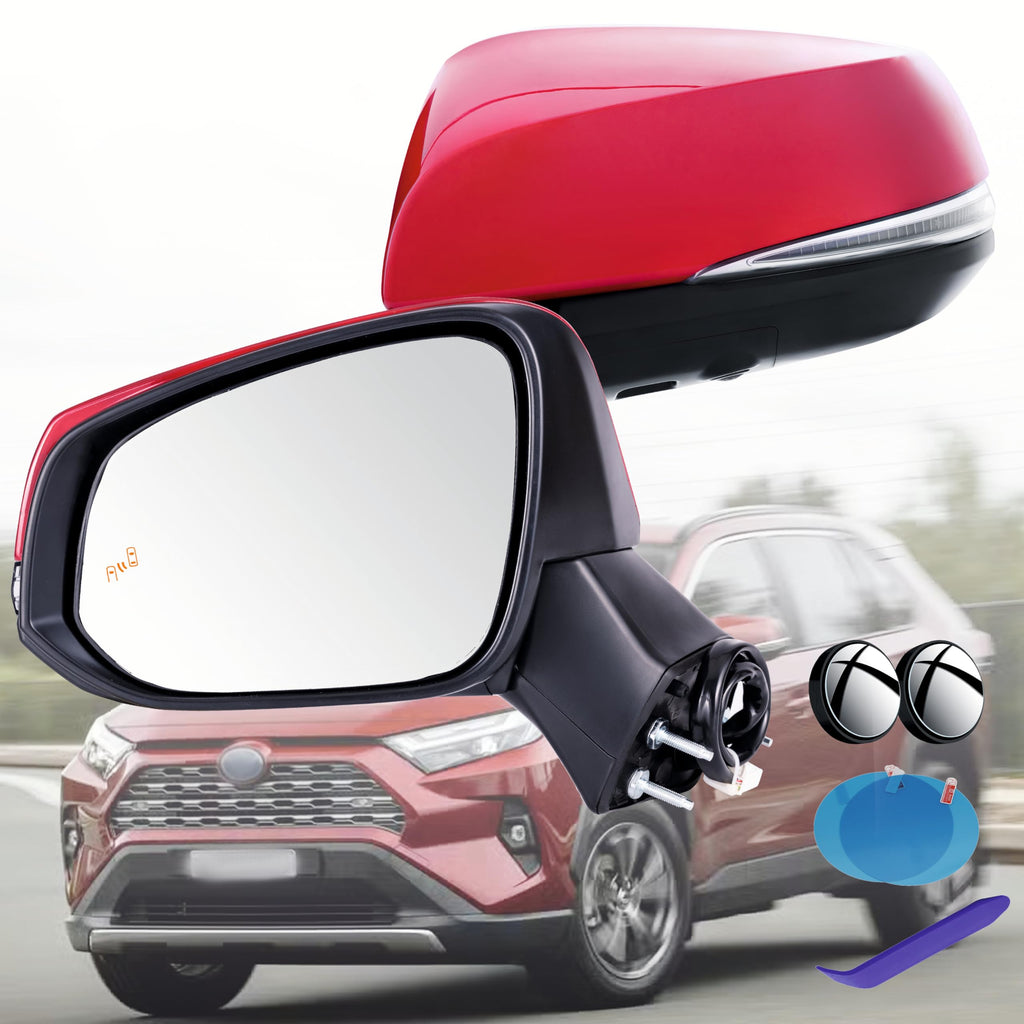 Driver Side Mirror Compatible with Toyota RAV4 2019-2023
