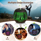 Metal Essential Oil Diffusers for Home, 400ML Quiet Air Diffuser