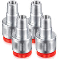 Fumete 4 Pack 1/4" Hydraulic Connect Coupler