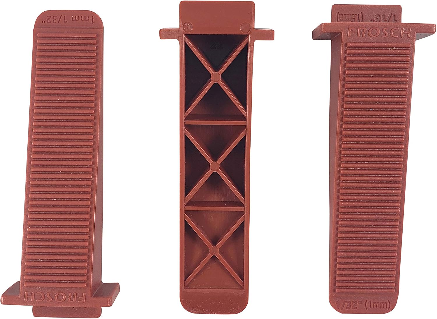 Tile Leveling System Kit - 1/8" (3mm), 250 Clips & 100 Wedges