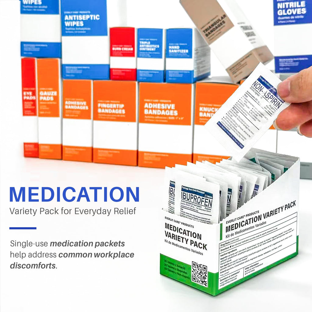 First Aid Kit Refill OSHA-Compliant 50-Person