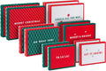 Christmas Gift Boxes with Lids, Assorted 12-Pack (Red and Green)
