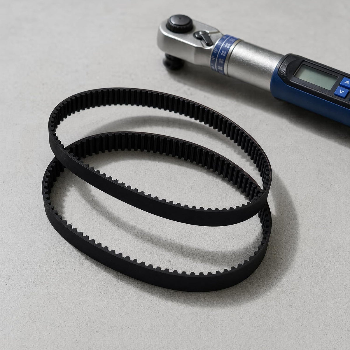 2psc HTD-5M Rubber Timing Belt 500mm Pitch Length,15mm Width,100 Teeth, Closed Loop Pulley Timing Belt