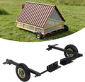 Chicken Coop Wheel Kit with Lift Assist Handle