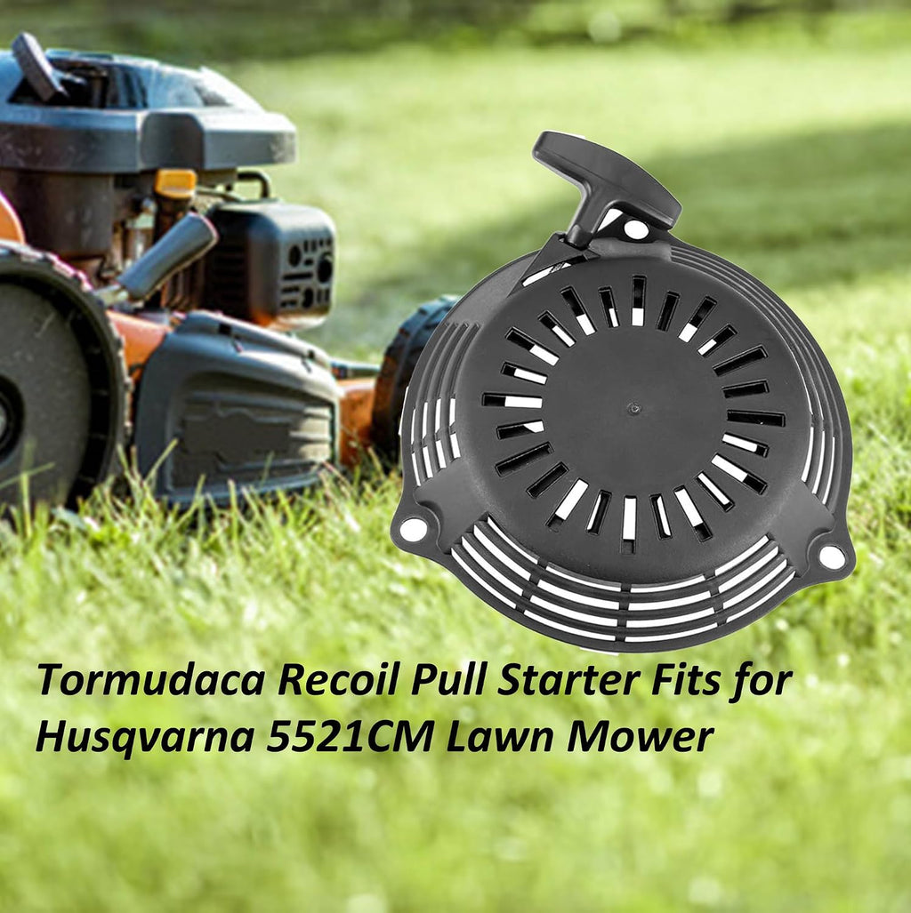 Recoil Pull Starter Assembly Compatible for Husqvarna 5521CM Lawn Mower