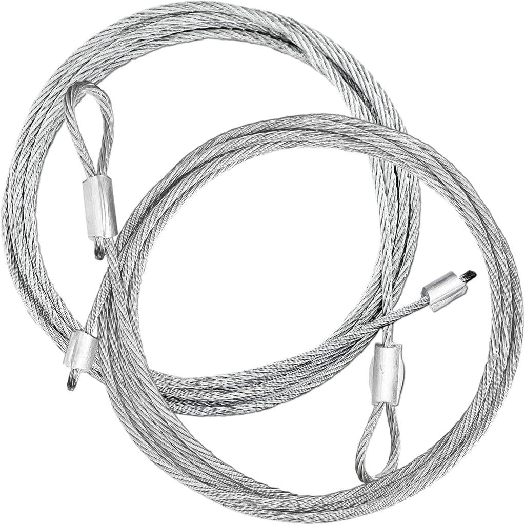 3-Pieces Bundle - Standard Lift Drums / 13.5ft Long Cables/Non-Slip Torsion Spring Winding Bar