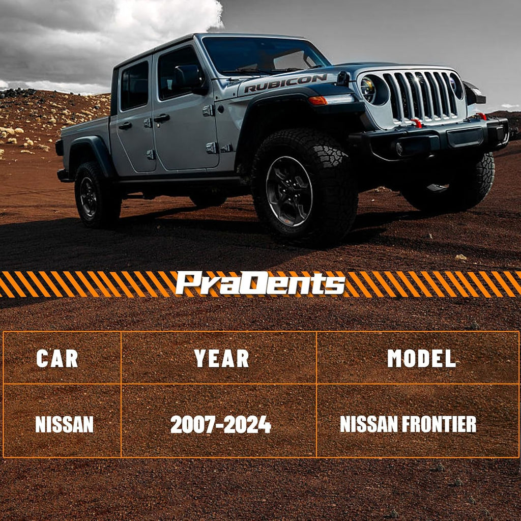 3" Front and 2" Rear Leveling Lift Kit for 2005-2022 Nissan Frontier, 2WD and 4WD Models
