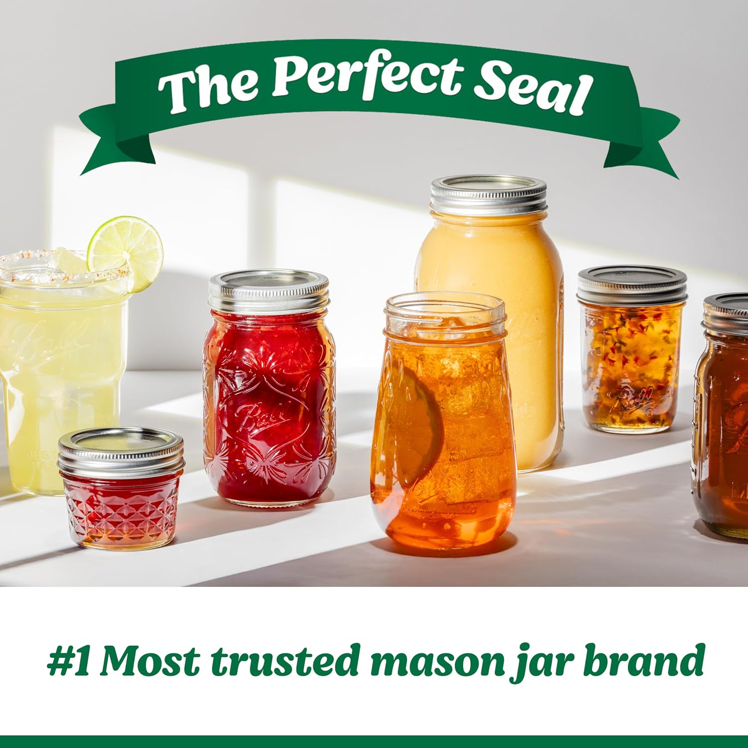 Mason Jar Lids, Regular Mouth, 12 CT (Pack of 6)