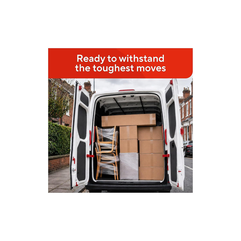 Moving & Storage Packing Tape, 1.88x110 Yards, Clear, 6-Pack