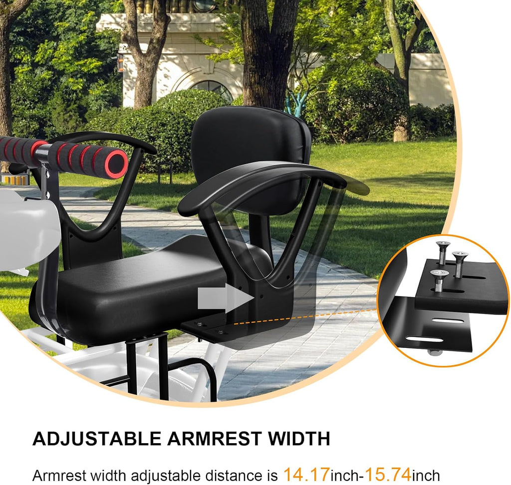 2026 Rear Child Bike Seat,Kids Seat for Adult Bike, Toddlers Rear Mount Bike seat Design for Children Aged 2 to 8