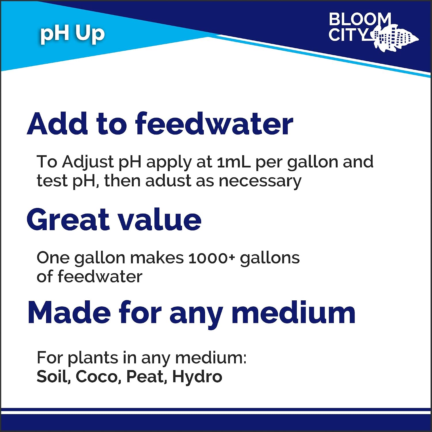 Professional pH Up Liquid Fertilizer, Quart (32 oz)