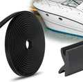 AIWFL 50.85 FT Black Boat Rub Rail Replacement 3/4 x 3/8 Inches