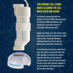 Pool Salt Cell Cleaning Stand - Replacement Compatible
