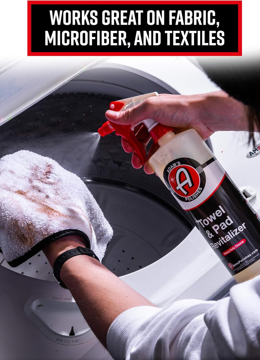 Microfiber Towel & Pad Cleaner - Keep Your Detailing Cloths, Applicators, & Pads Bright and Soft to Ensure a Scratch