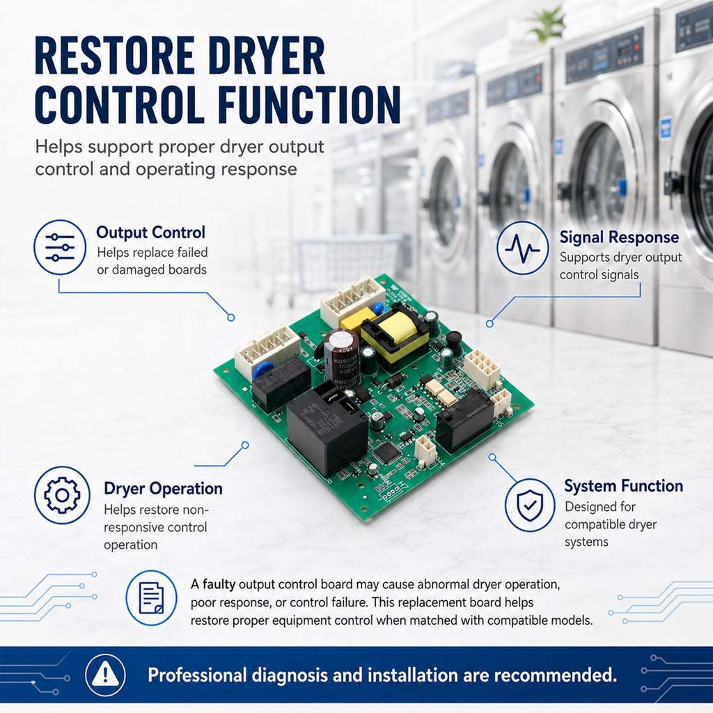 D513797P Dryer Output Control Board Replacement for Alliance Laundry
