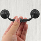 Antique Drop Bail Pulls, 4.3" Hole Center, 6PCS