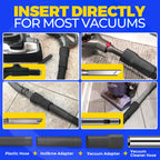 Holikme Dryer Vent Cleaner Kit 2Pack - Lint Vacuum Attachment & Brush