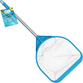 Pool and Spa Skimmer Net with Pole, 30" Long Handheld Fine Mesh Pool Skimmer Net - Hand Held Spa, Hot Tub, Pond