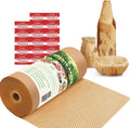 Honeycomb Packing Paper for Moving, Protective Wrapping Paper 12" x 400ft | kraft paper cushions glass, dishes