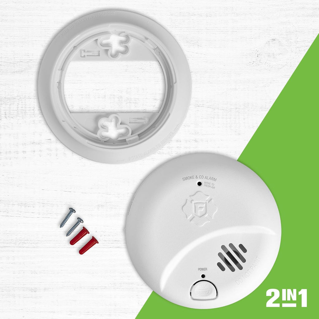 SMICO110, 10-Year Battery Combination Smoke & Carbon Monoxide Alarm, 1-Pack
