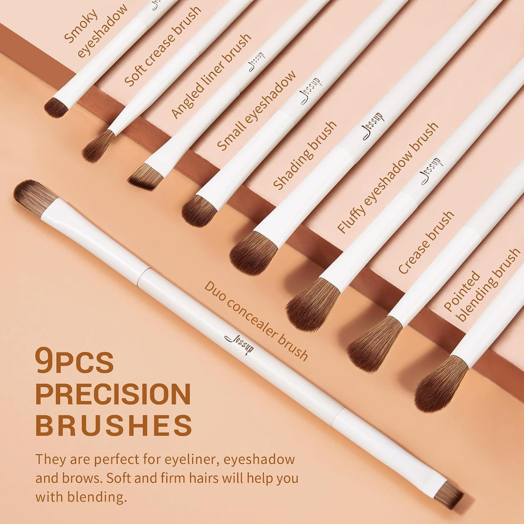 Makeup Brushes 14Pcs Makeup Brush Set for Face & Eye, T329