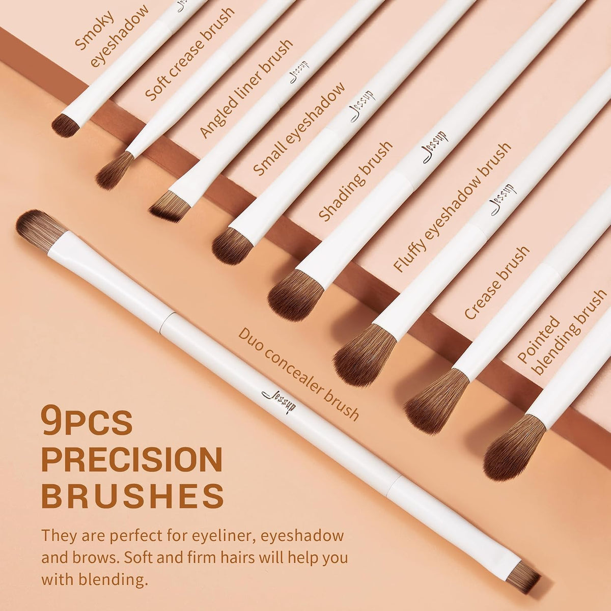 Makeup Brushes 14Pcs Makeup Brush Set for Face & Eye, T329
