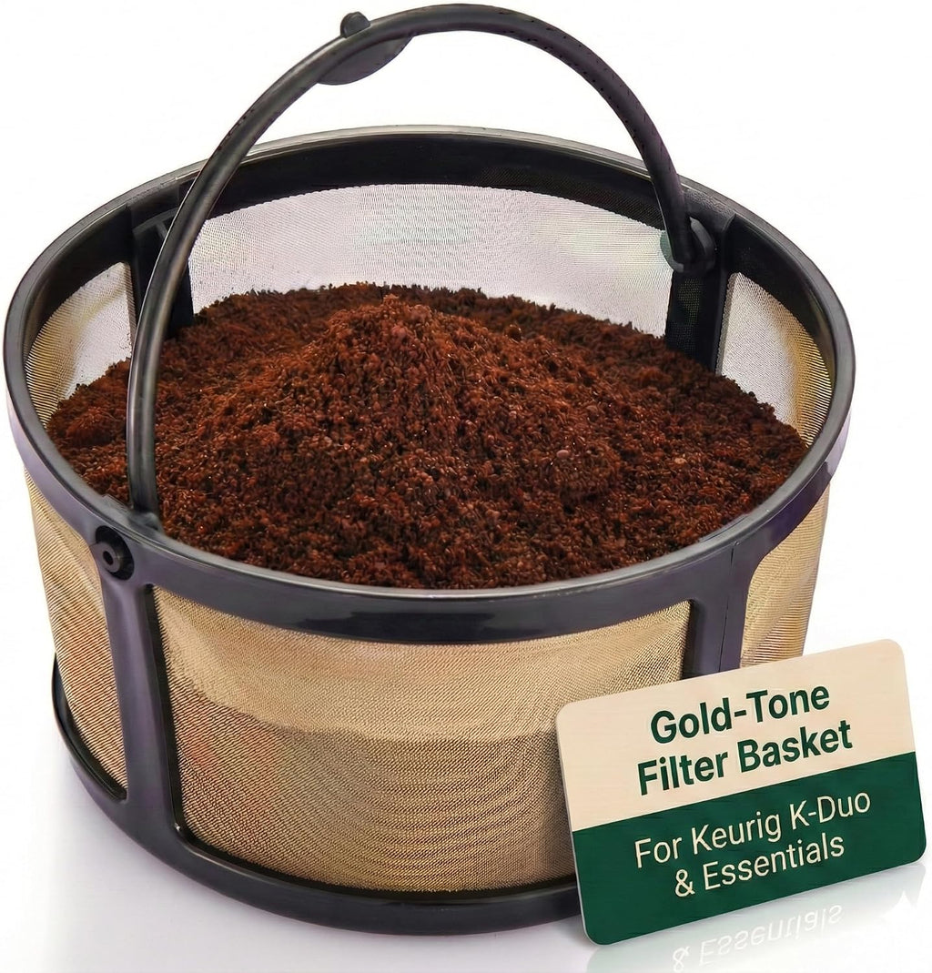 Reusable Keurig Duo Coffee Filter Basket for K-Duo Gen 2 - Mesh Replacement