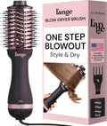 Le Volume 2-in-1 Titanium Blow Dryer Brush | Frizz Control Blowout Hair Dryer Brush For Drying And Straightening |
