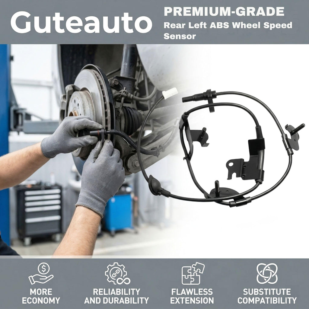 Guteauto Rear Left ABS Wheel Speed Sensor 895460R050 for NX RAV4