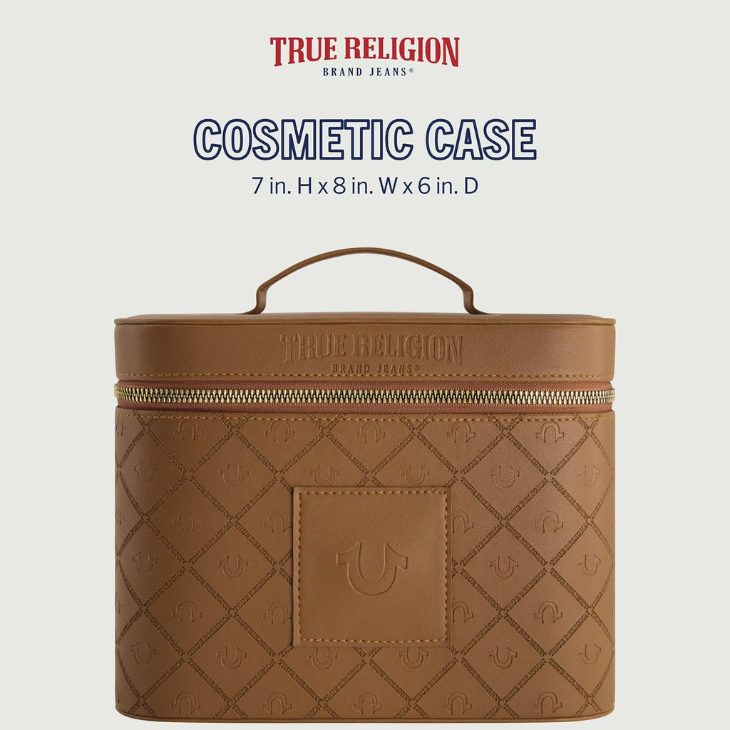Women's Makeup Bag, Brown