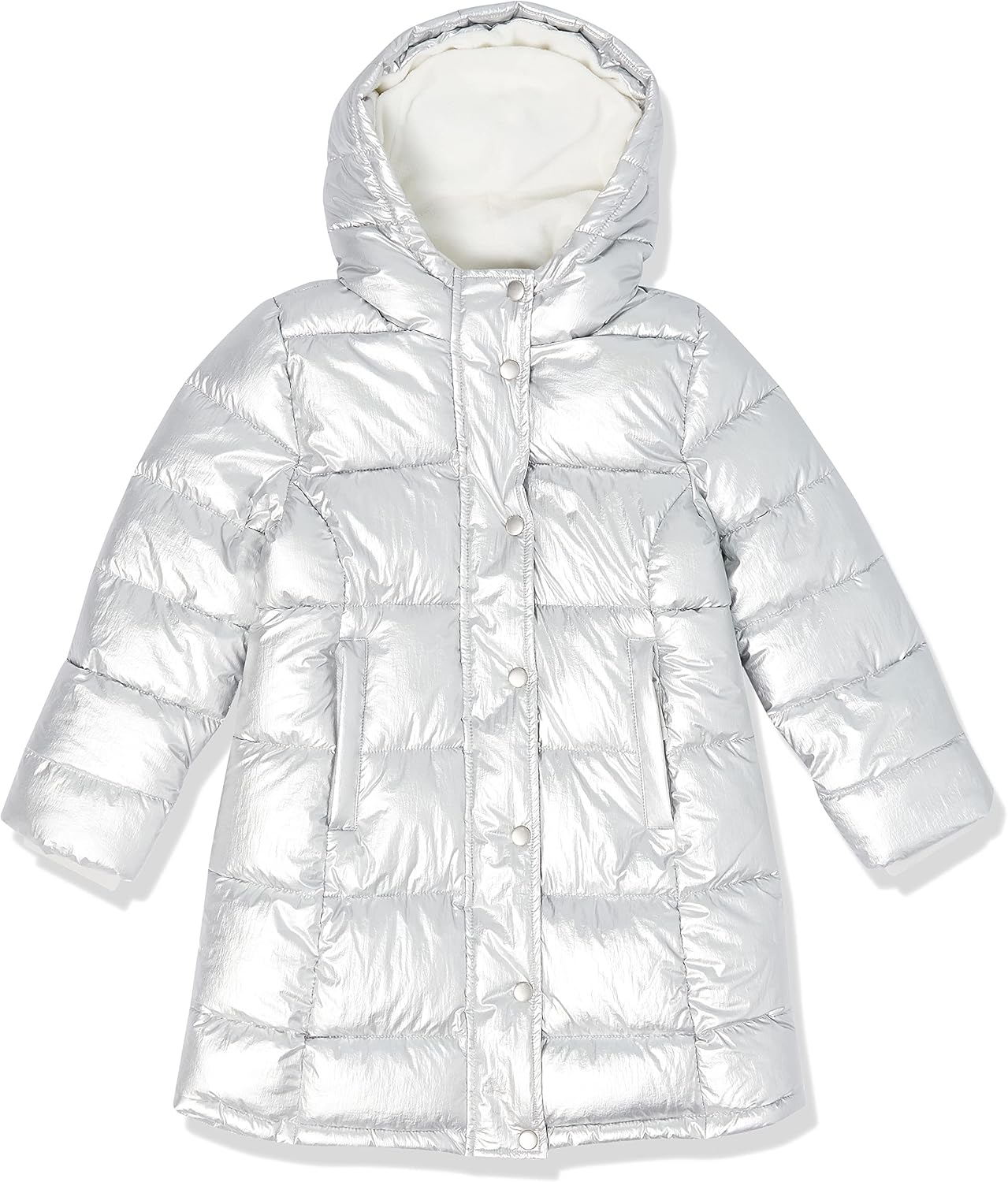 Girls and Toddlers' Long Heavyweight Hooded Puffer Jacket