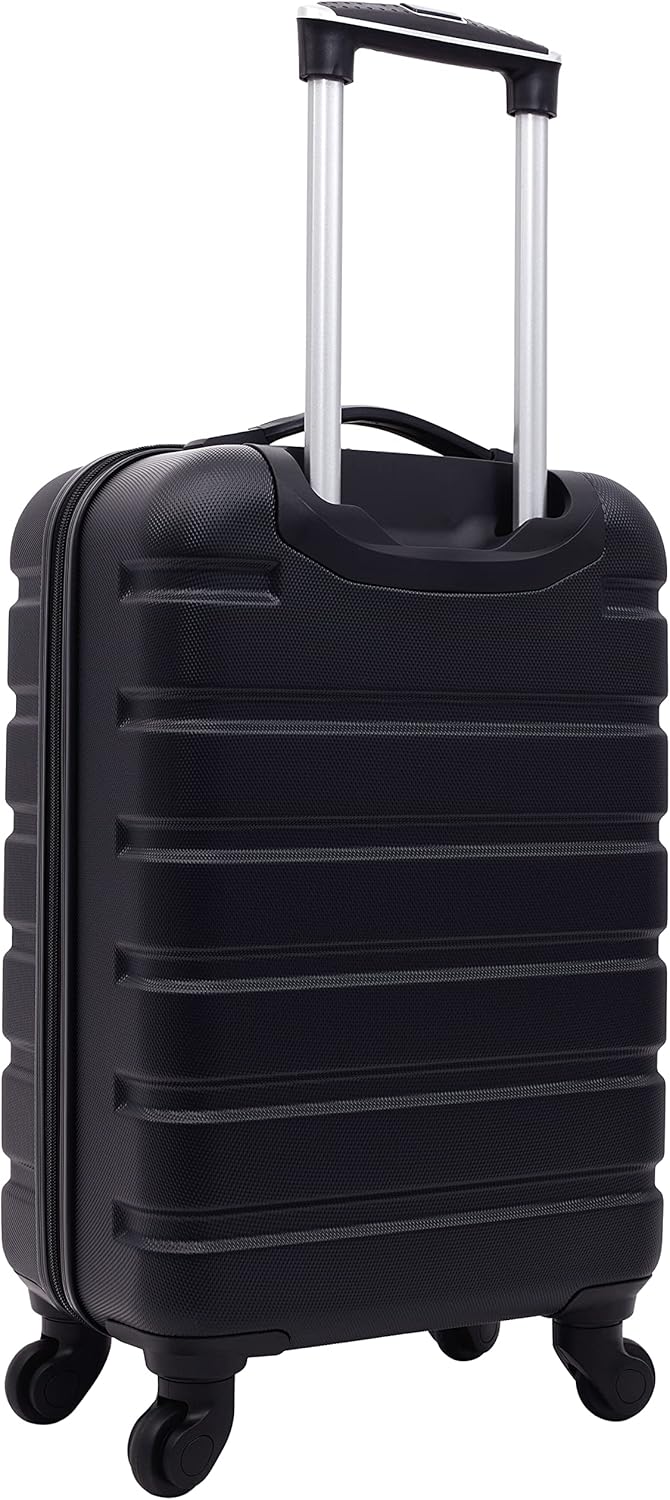 20" Hardside Spinner Carry-On Luggage, Black