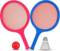 Badminton Racket Set for Kids, Toddlers with Paddles, Ball and Birdie - Junior Kindergarten Student Outdoor Sports