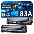 83A Toner Cartridge Black Replacement for HP 83A CF283A 2-Black