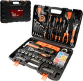 Home Repair Tool Kit 141 Piece General Basic Tool Set for Men Women Mechanic's Tool Set for Home Car Dorm Screwdriver