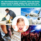 100 Pair Earplugs for Noise Cancelling Ultra Soft Foam Ear Plugs for Sleeping Noise Blocking Earplugs for Study Work
