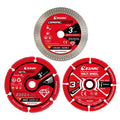 EZARC 3 Inch Cut Off Wheel Set for Metal, Wood, Tile, 3/8" Arbor, 3-Pack