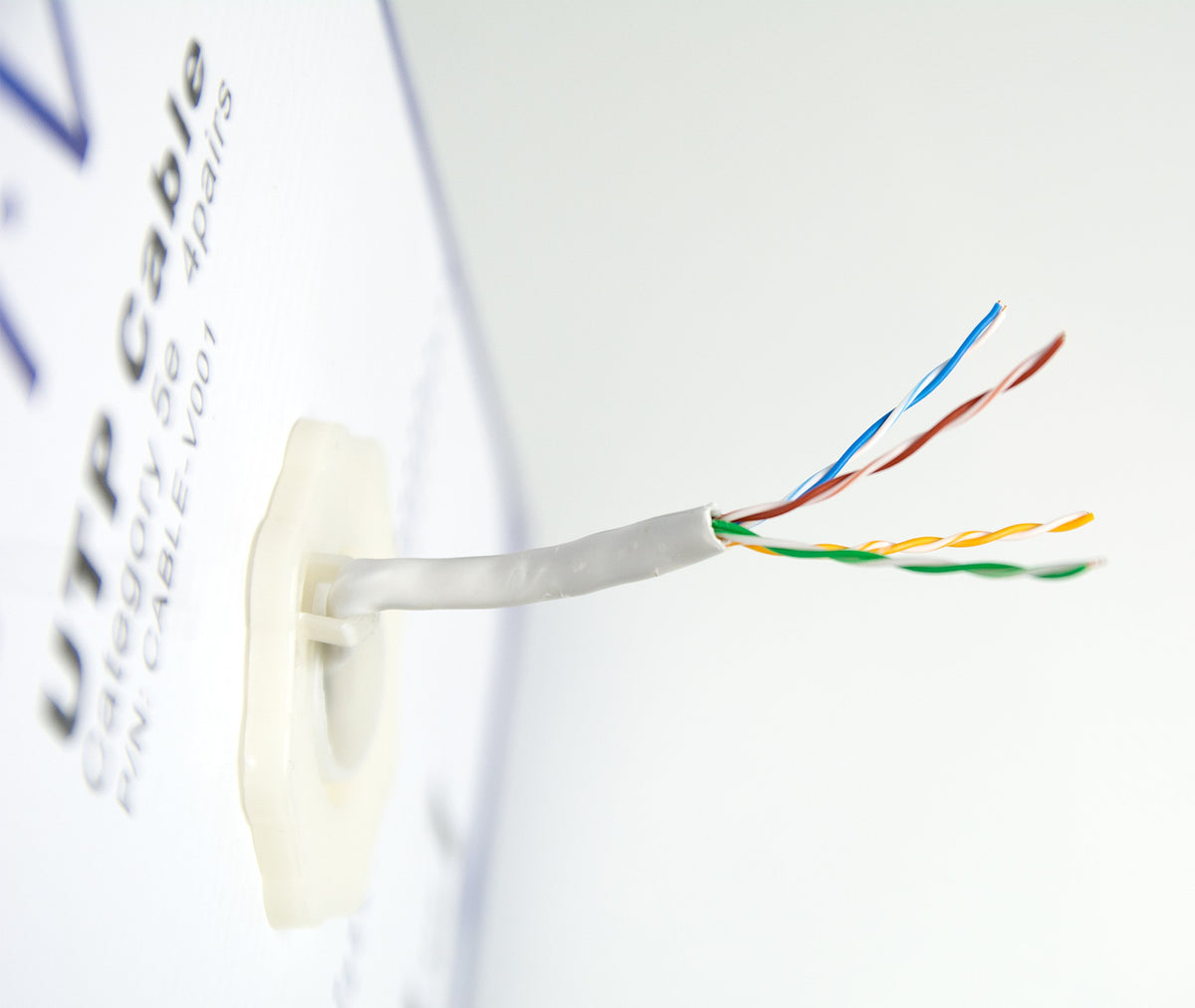 VIVO 1,000ft Bulk Cat5e Ethernet Cable Wire, Gray