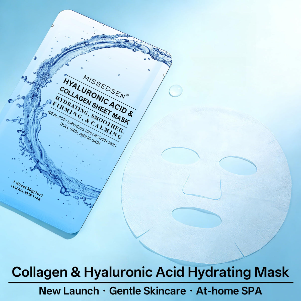 Collagen Face Mask 12PCS Face Masks Skincare,Face Masks Bulk