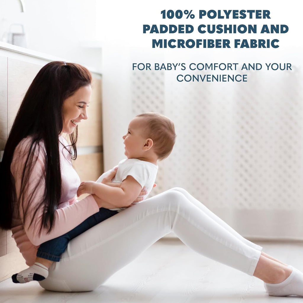 High Chair Pad - Machine Washable High Chair Cover, Easy Use Highchair Cushion, Soft Highchairs Covers for Baby