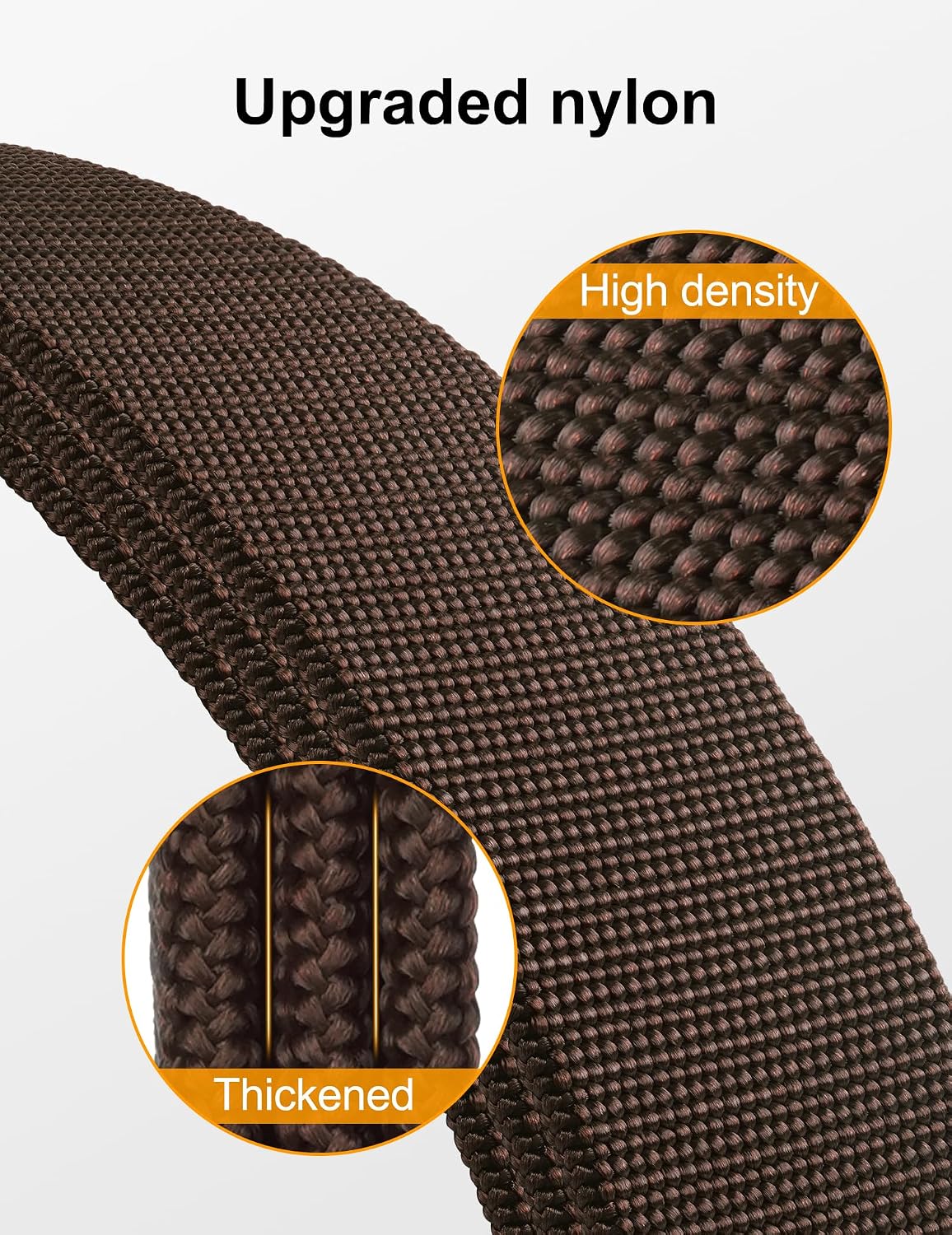 JUKMO 2 Pack Men's Stretch Tactical Belt, 1.5" Nylon Web with Flip Buckle
